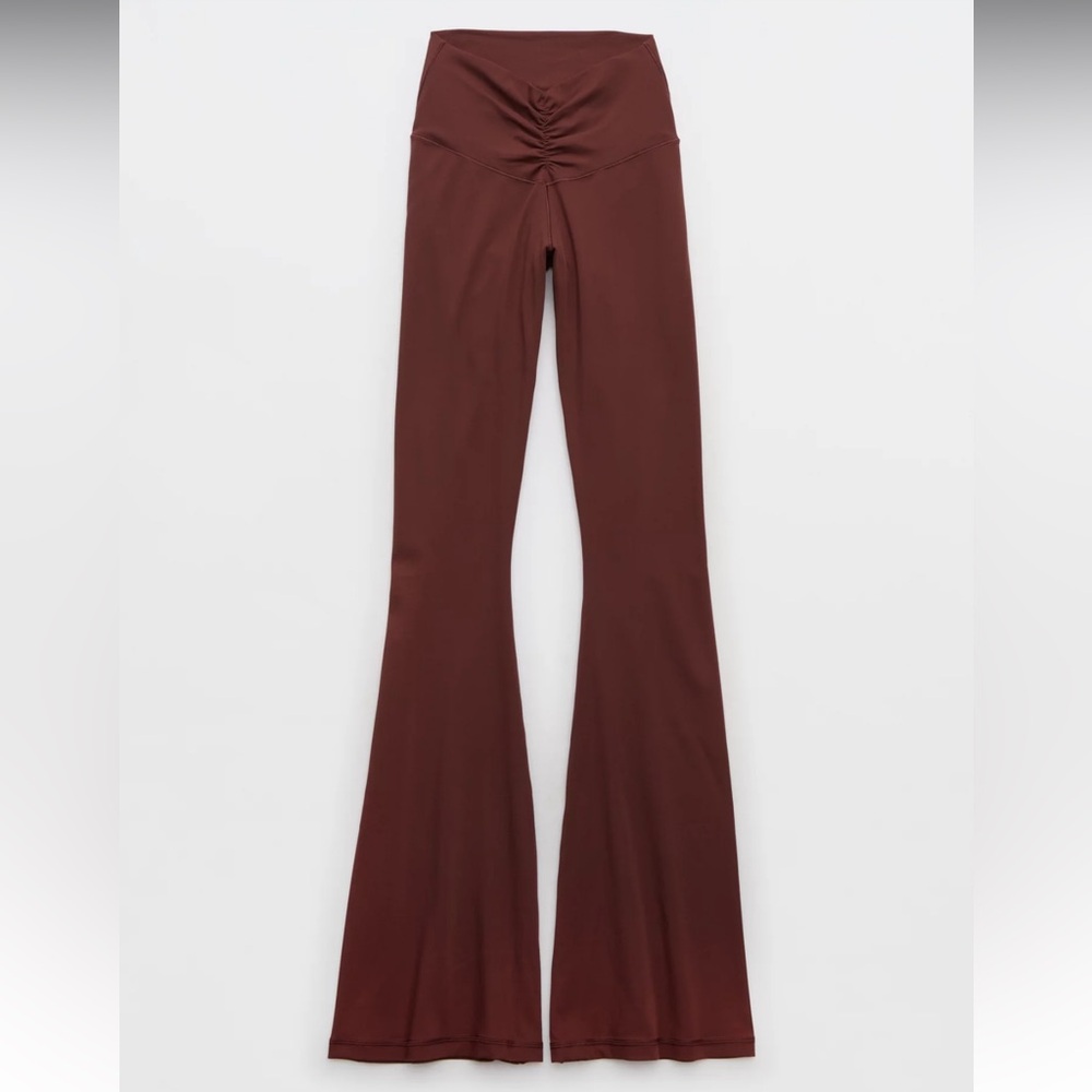 NWOT Offline by Aerie Real Me Ruched Crossover Flare Legging